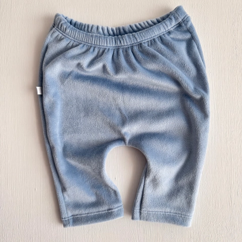 Pantalón Plush Bifaz Azul humo (RN)