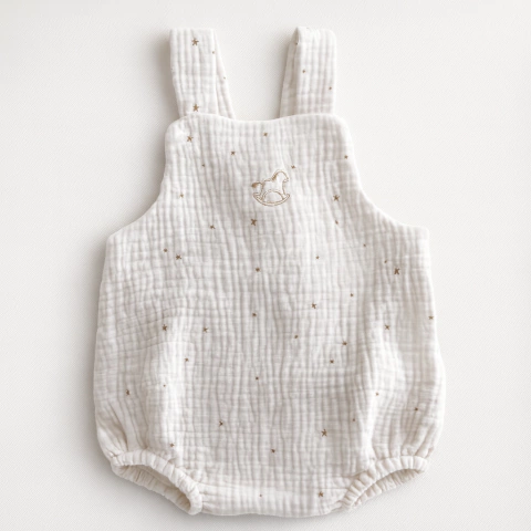 Bloomer gasa luce ( talles 3 hasta 9 meses)