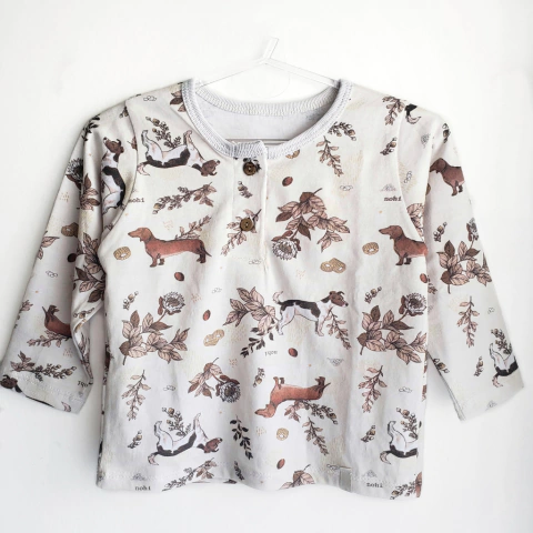 Remera manga larga "Naturaleza"