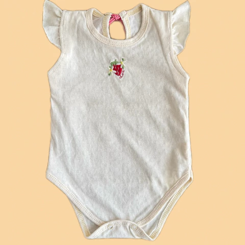 Body Bella manga corta ( talle 3, 6 y 9 meses - comprar online