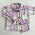 Camisaco escoces Lila ( 12 y 24 meses)
