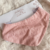 Bandana Babero reversible rosa viejo