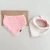Babero bandana Triparca Rosa gasa