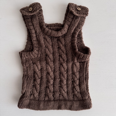 Chaleco Lana Choco ( Rn ) - comprar online