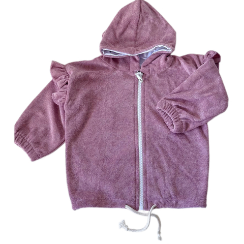 Campera towel (rosa viejo)