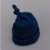 Gorrito con nudo azul marino