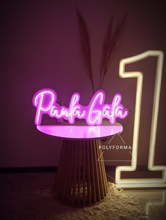Numero NEON 100cm de alto - POLYFORMA