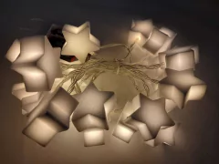 Guirnalda Luces Led A Pila Con Estrellas Polifan - comprar online