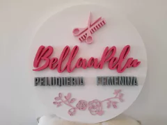 Logo corpóreo circular personalizado - POLYFORMA