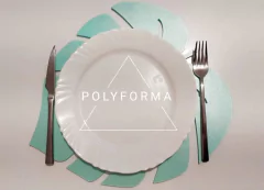 COMBO plato de Sitio Hoja Monstera x 4