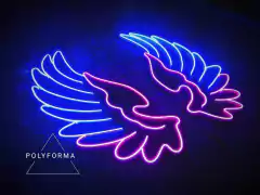 Alas Angel Bicolor neon en internet