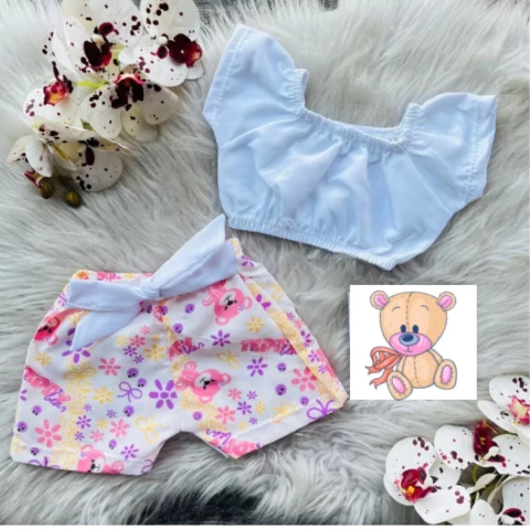 Conjunto Ciganinha Ursinha - comprar online