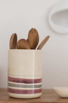 PORTAUTENSILIOS/FLORERO NINA - comprar online