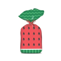 Sacola Surpresa Festa Melancia 08 Unidades Saquinho Surpresa Aniversario Melancia Quitandinha