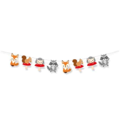 Kit Festa Raposa Bosque Aniversario Bosque Raposa Guaxinim - loja online