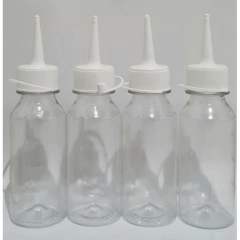 Frascos Plástico para Tintas Com Bico Aplicador 100ml 50 UNIDADES Frasco Pet Recipiente Tinta - comprar online