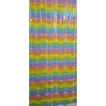 Painel Shimmer Colorido Estrelas Cortina Wall 1x2m 01 unidade