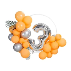 Arco de Balões Suporte com Base coluna conjunto suporte de balão de plástico suporte decorações de aniversário do bebê s - loja online