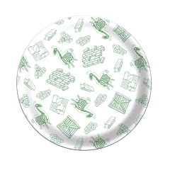 Prato Descartável Festa Fortnite 08 Unidades Decoração Aniversário Vídeo Game Jogo Fortnite - comprar online