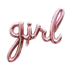 Kit Balão Luxo BOY + GIRL Balão Metalizado Chá Revelão Boy Girl 02 Unidades na internet