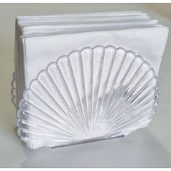 Porta Guardanapo Acrílico Cristal 01 Unidade Porta Guardanapos para Mesa - comprar online