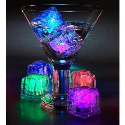 Gelo Pisca Festa Balada Neon Drinks 01 Unidade