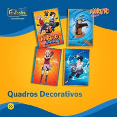Festa Naruto Kit Festa So um Bolinho Tema Naruto Decoração de Aniversário Naruto - comprar online