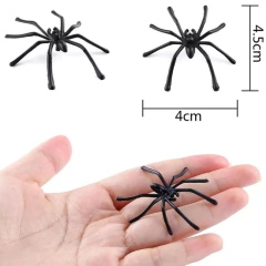 Mini Aranhas Decoração Halloween com 20 Unidades Aranha Festa dia das Bruxas Halloween - comprar online