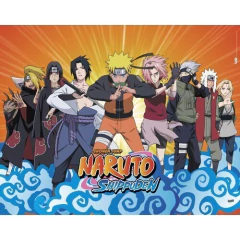 Painel Festa Naruto Shippuden 4 Lâminas Aniversário Decoração Naruto - Festejando25