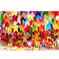 Bandeirinha Plástica Festa Junina 10 Metros Colorida Bandeirola De São João Festa Arraiá Faixa Festa Bandeirinha Plastic - comprar online