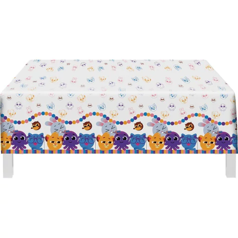 Toalha de mesa Festa Bolofofos Festecolor - Festejando25