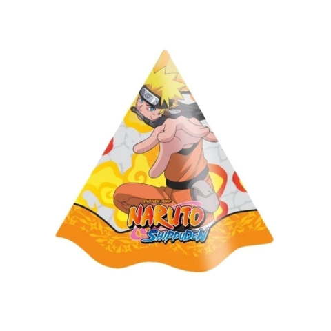 Chapeú Festa Naruto com 08 unidades