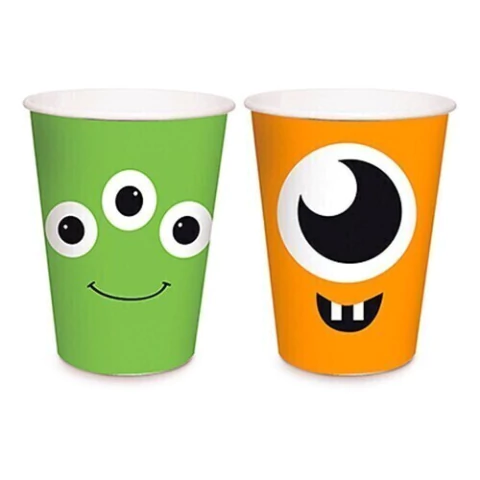 Copo De Papel Festa Astronauta Espaço C/8 Unidades