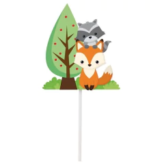 Kit Festa Raposa Bosque Aniversario Bosque Raposa Guaxinim na internet
