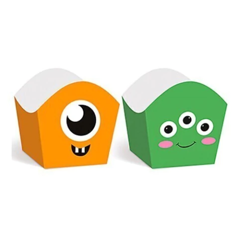 Forminha para Doces Cachepô Festa Astronauta Espaço C/24 Un