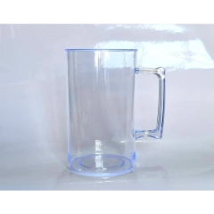 Caneca de Chopp Acrilico 500ML Cristal 10 Unidades Caneca Para Personalização - comprar online