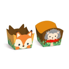 Kit Festa Raposa Bosque Aniversario Bosque Raposa Guaxinim - Festejando25