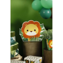 Display de Mesa Silhueta Decorativa Safari 04 Unidades Decoração de mesa Festa Safari Bichos - comprar online