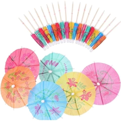 Mini Sombrinha para Drinks 10 UNIDADES Palito Guarda-chuva Enfeites Drinks Copo bebidas - comprar online