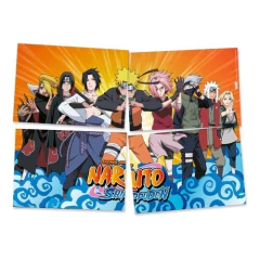 Painel Festa Naruto Shippuden 4 Lâminas Aniversário Decoração Naruto - Festejando25 - comprar online