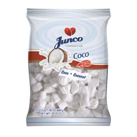 Bala de Coco para Festas 400g Bala Coco Decoração de Festa Aniversário