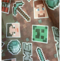 Painel Toalha TNT Festa Game Pixel Video Game 140cm x 1 Metro - comprar online