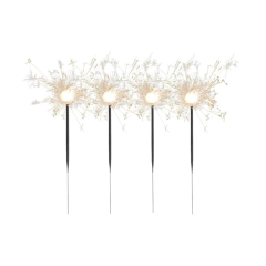 Vela Estrelinha Vela de Aniversário estrelas 04 Unidades