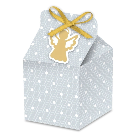 Caixa Milk Lembrancinha Batizado 08 Unidades Decoração Batismo