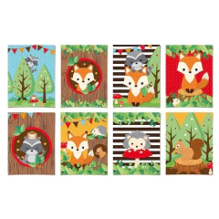 Kit Festa Raposa Bosque Aniversario Bosque Raposa Guaxinim - comprar online