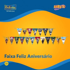 Festa Naruto Kit Festa So um Bolinho Tema Naruto Decoração de Aniversário Naruto - loja online