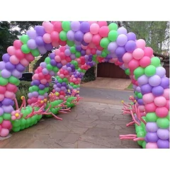 Arco de Balões Desmontável 6,50 Metros Arco Para Balões Bexiga Festas Reutilizável - comprar online