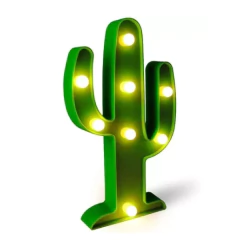 LED Cactos Decoração Festas Tropical Cacto para Festa Junina 01 Unidade