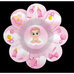 Forminha Margarida Festa Chá Revelação Boy Or Girl 40 UN. Forminha Chá de Revelação bebê - Festejando25