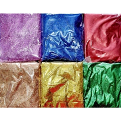 Glitter PVC Brilho 500g Glitter Fino Artesanato Resina Balões
